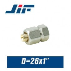 Переход с внутренней резьбой металлопластик JiF D26x1"