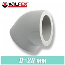 Угол паечный Valfex 45 градусов D20мм