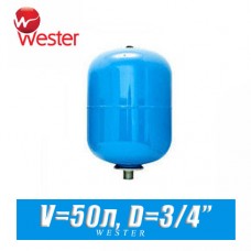Расширительный бак для ХВС Wester 50 л (WAV50)