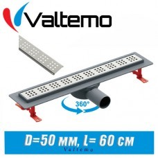 Душевой лоток Valtemo Euroline Base VLD-520305 C-01 (60 см)